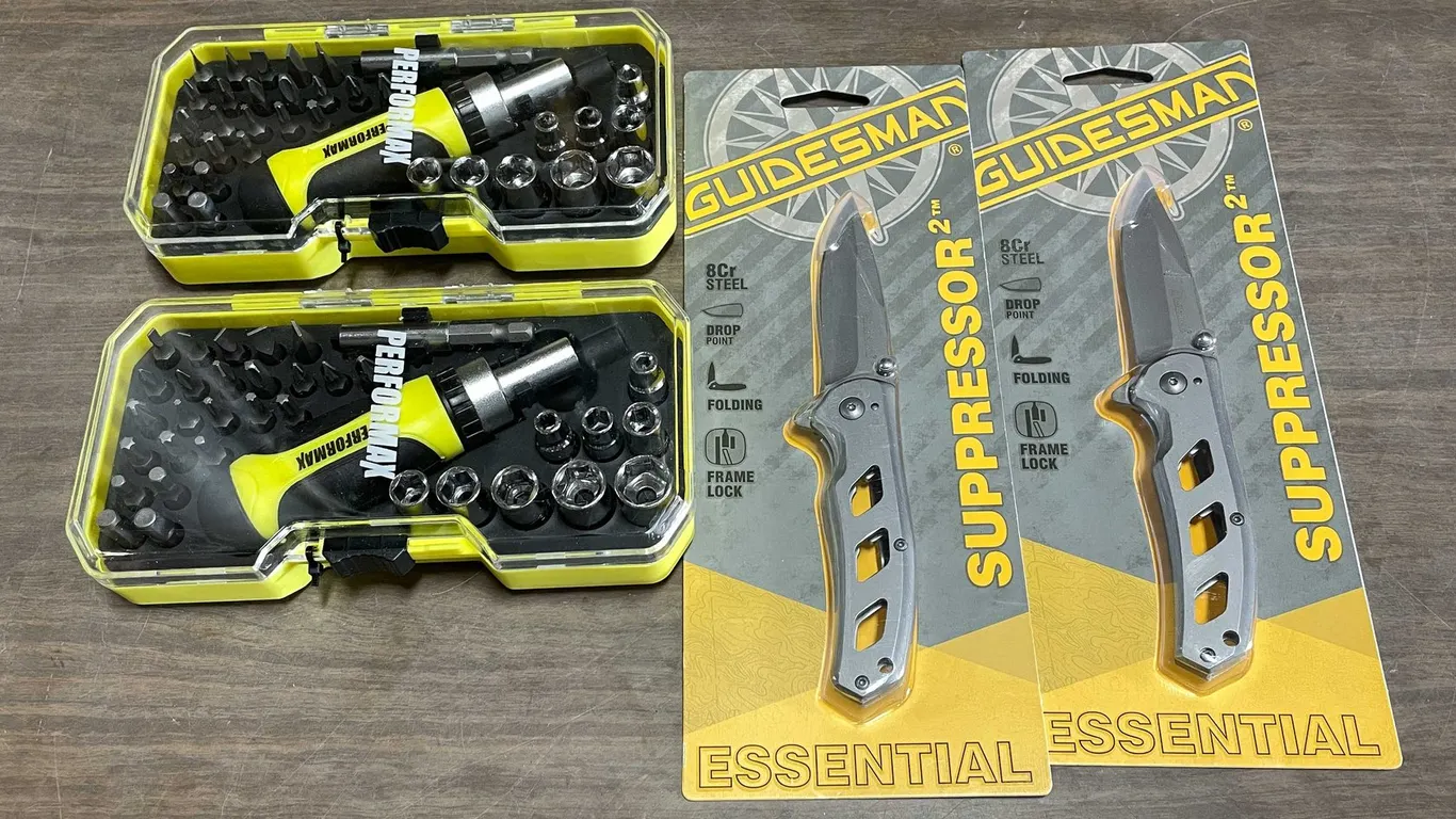 Performax Socket Sets and Guidesman Knives (PR11)