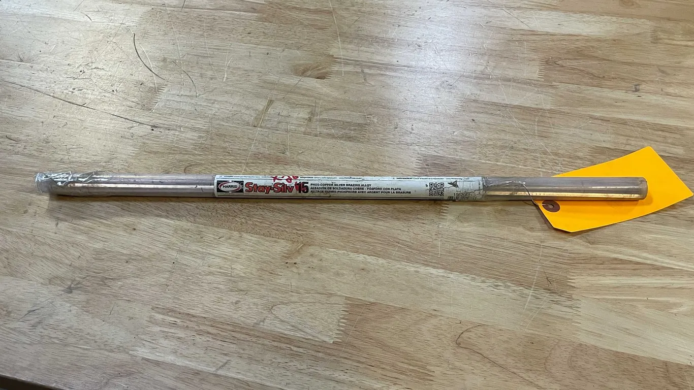 (26) Harris Stay-Silv 15 Brazing Rods (PR3)