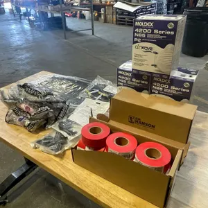 Assorted New Safety Gear and Consumable Materials Lot (PR2)