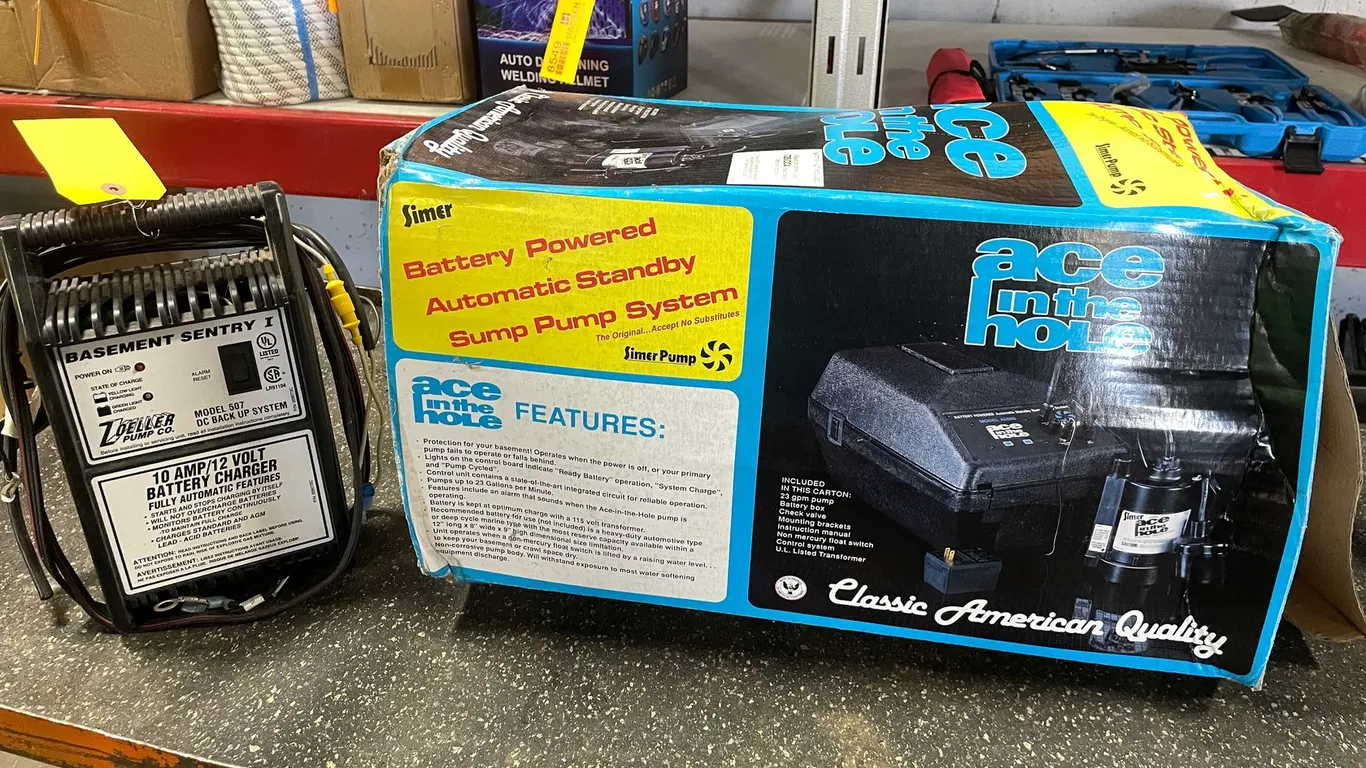 Simer Battery Powered Sump Pump (CW)