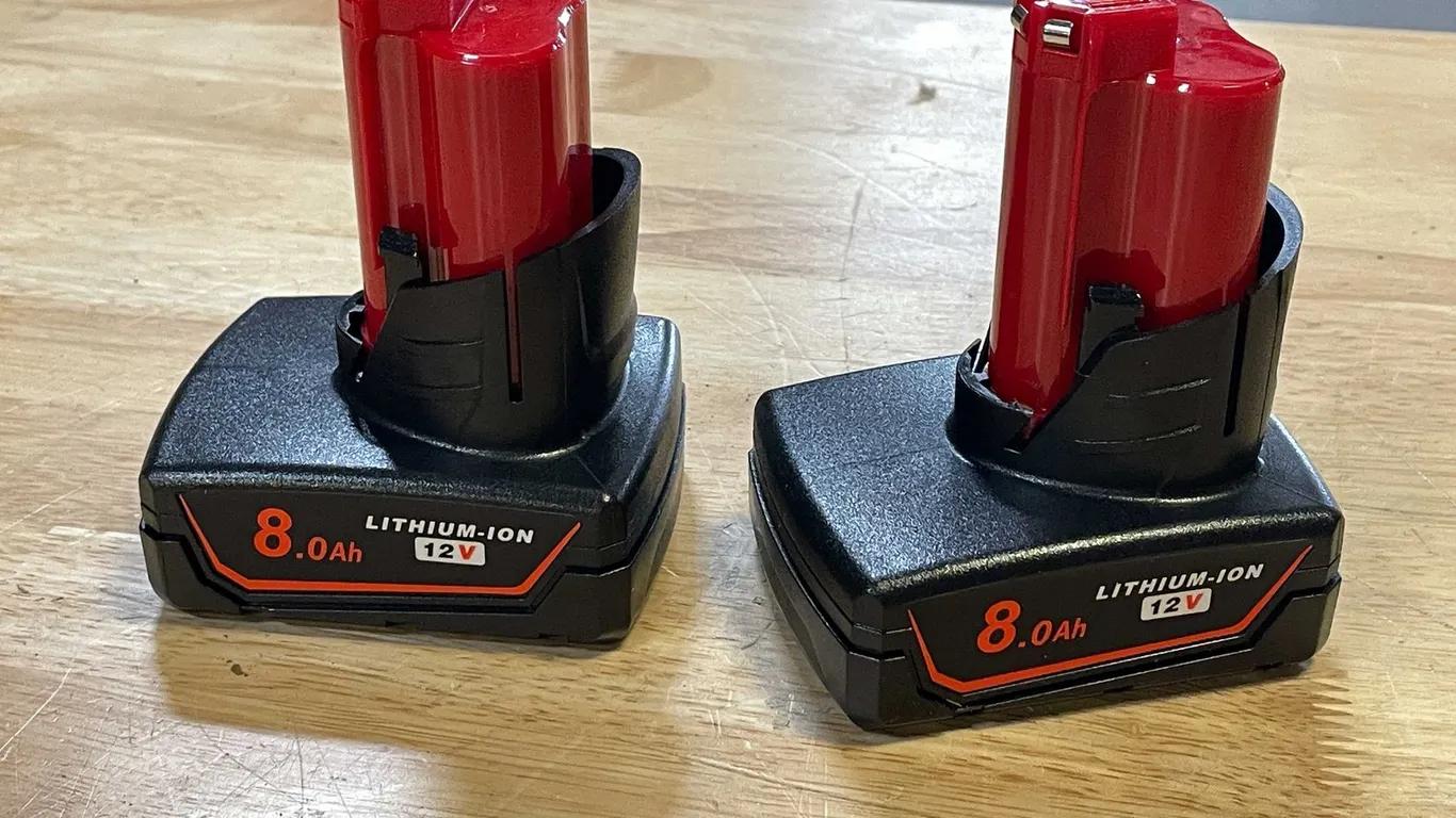 (2) 12 Volt Milwaukee Compatible Batteries (PR13)