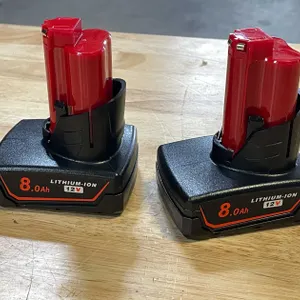 (2) 12 Volt Milwaukee Compatible Batteries (PR13)