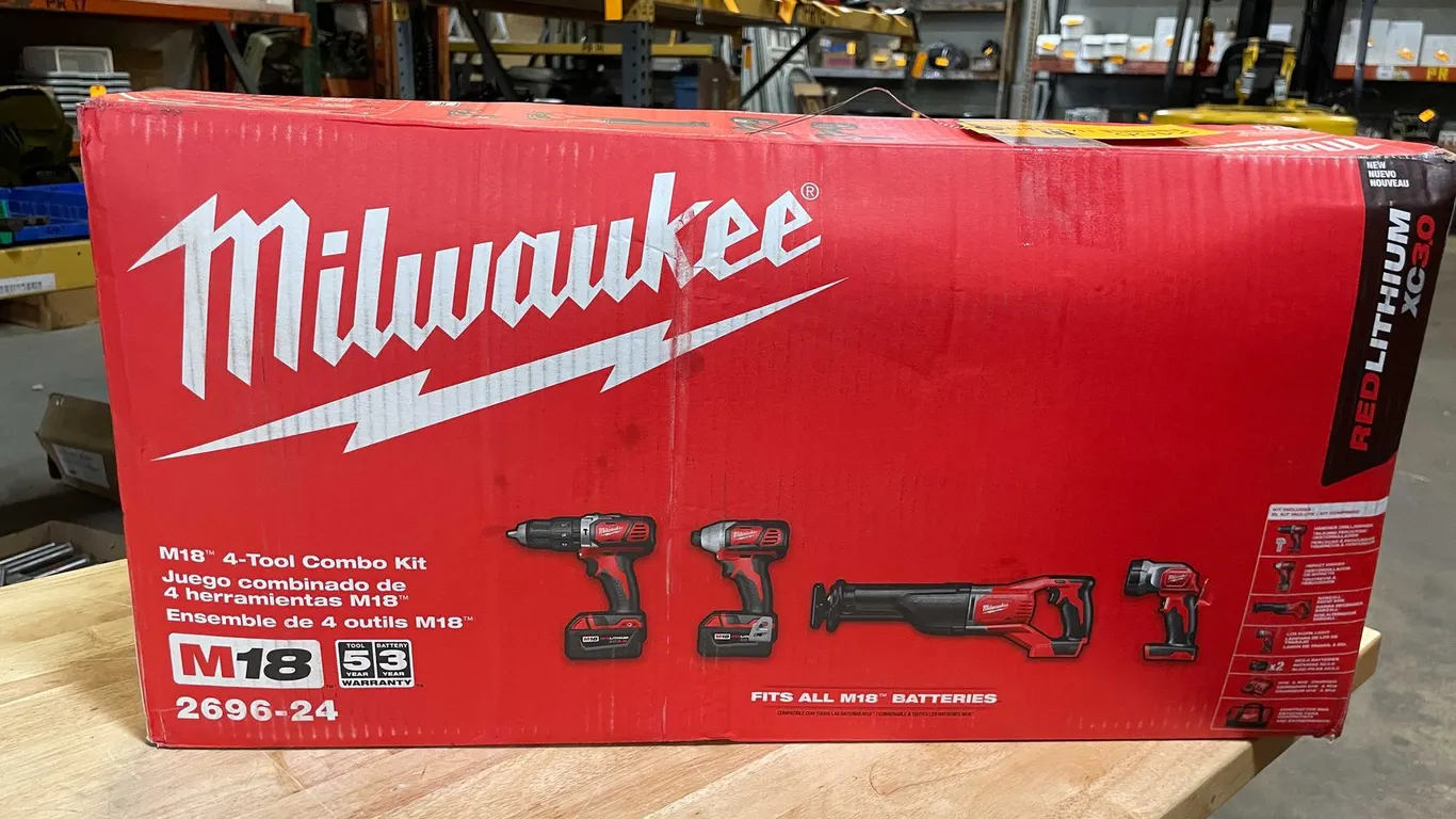 Milwaukee M18 4-Tool Combo Kit