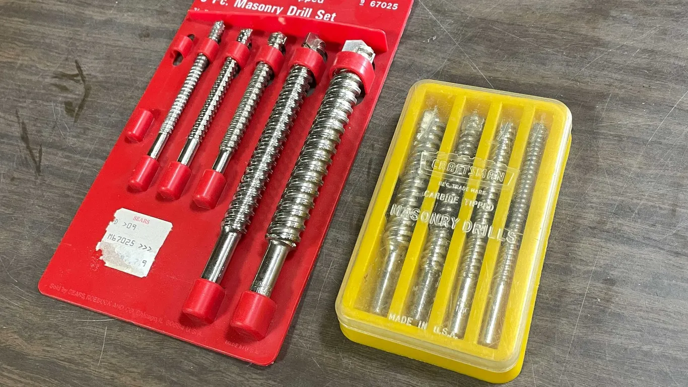 Craftsman Masonry Drill Sets (PR10)