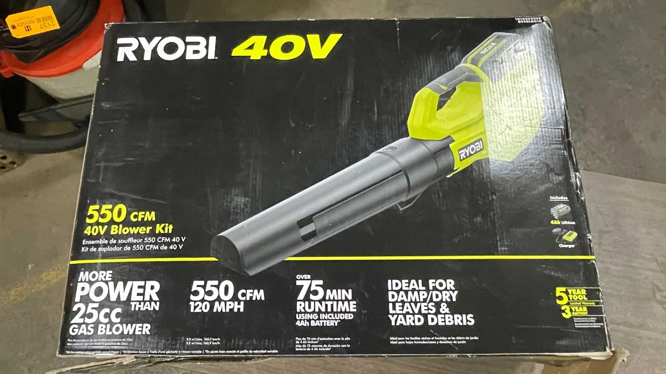 Ryobi 40V Blower (PR8)