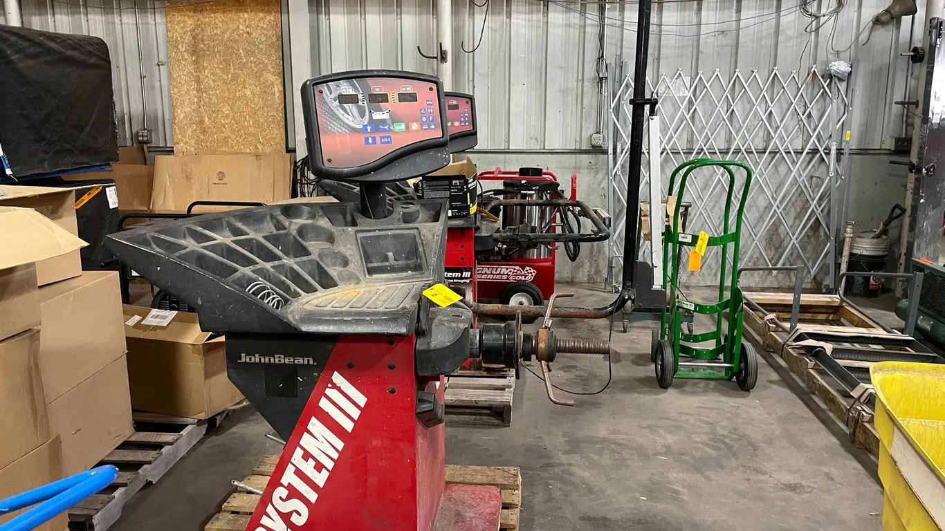 John Bean Tire Changer