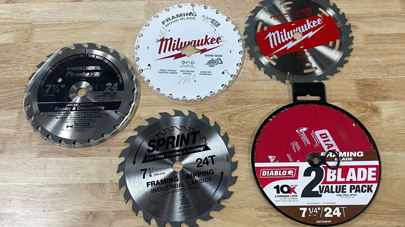 7-1/4 Inch Saw Blades (PR8)