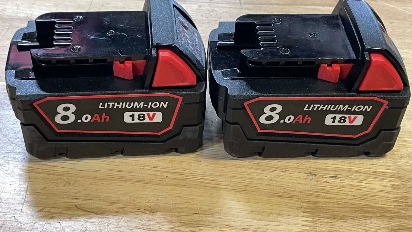 (2) 18 Volt Milwaukee Compatible Batteries (PR13)