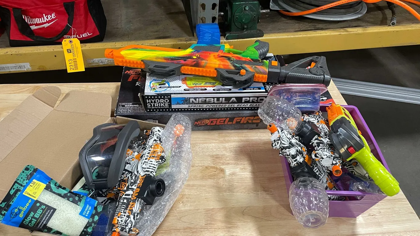 Multiple Gel Bead Guns (T5)