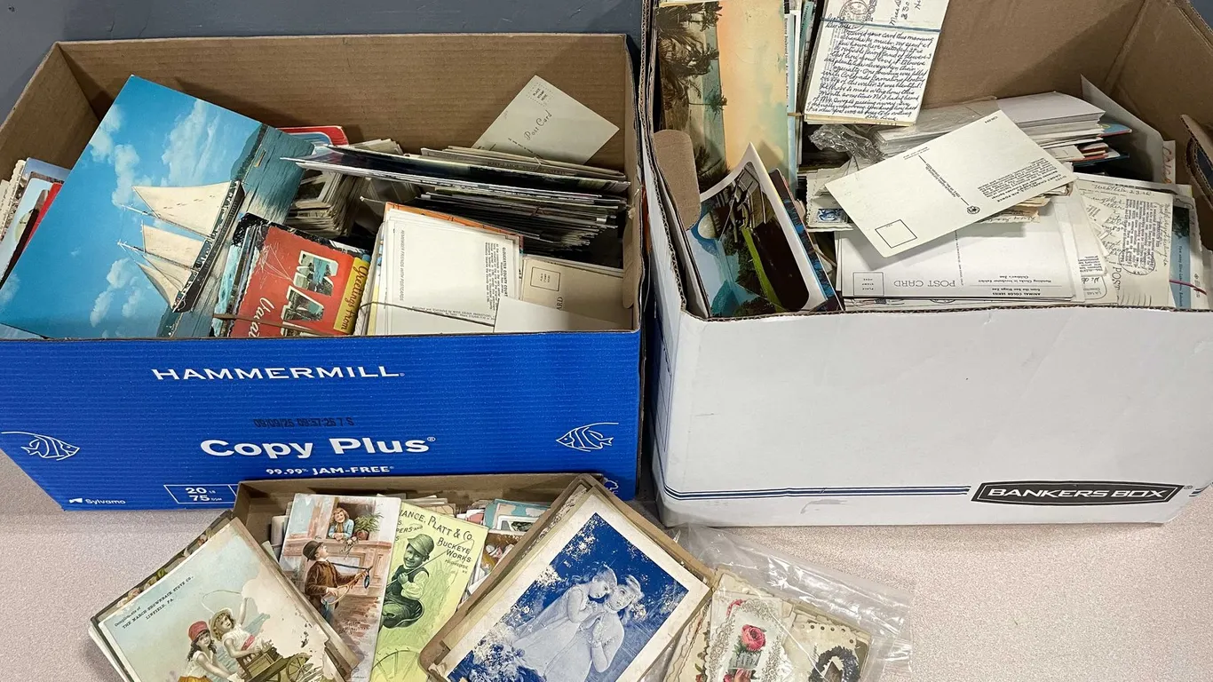 Unsearched Vintage Postcards (T2)