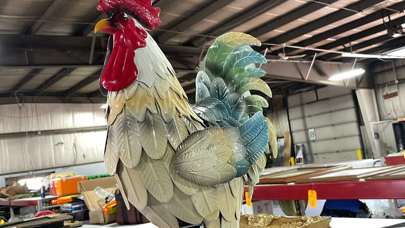Metal Rooster