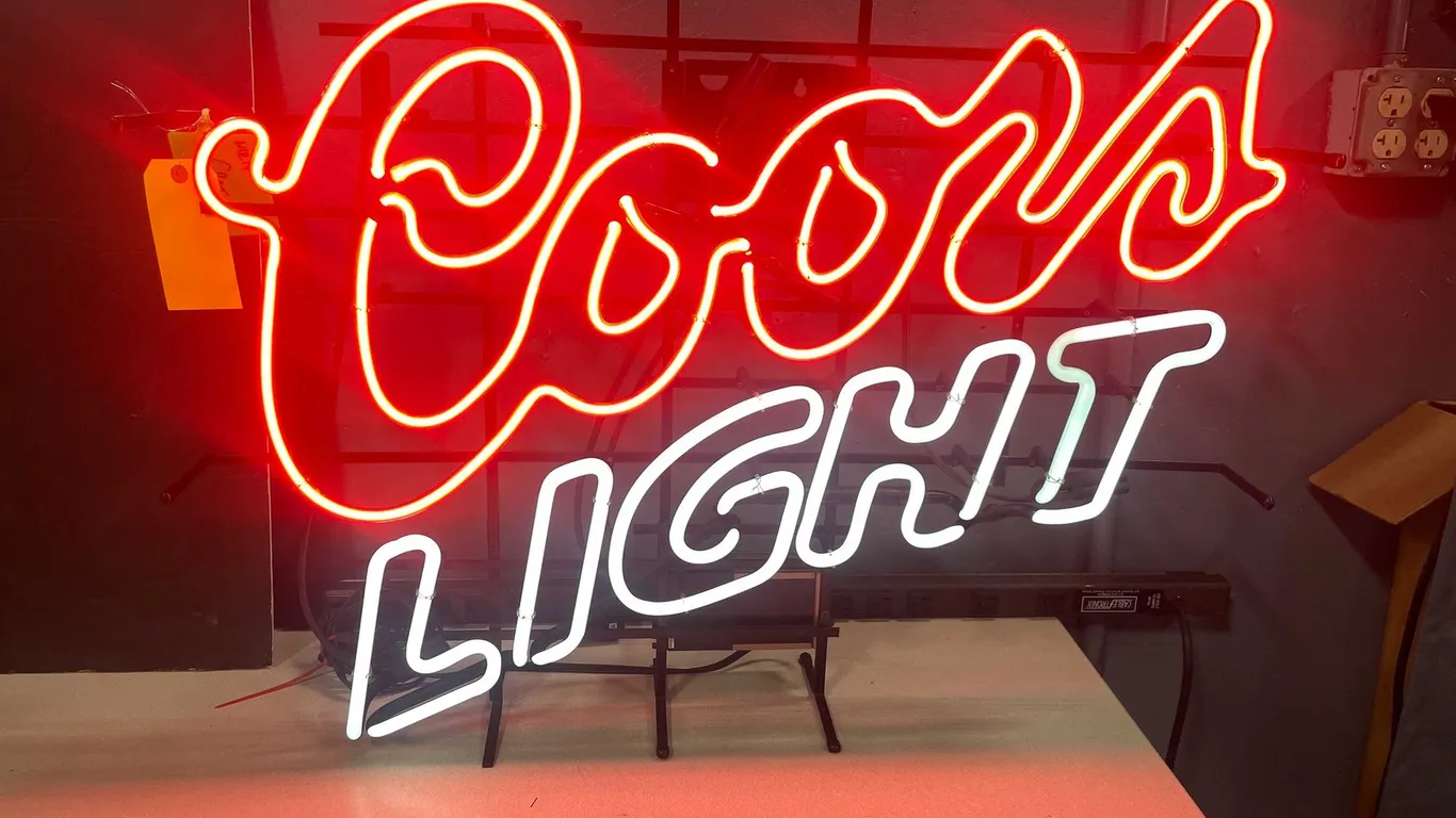 Coors Light Neon Sign