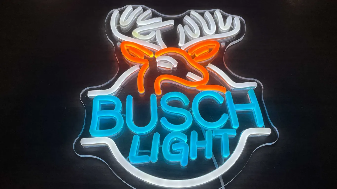 Busch Light Buck Deer LED Neon Sign (T3)