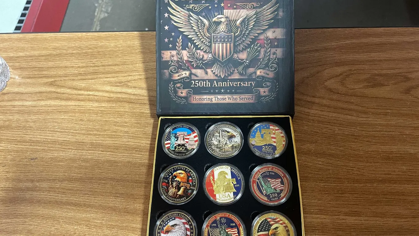 America 250th anniversay coins (T3)