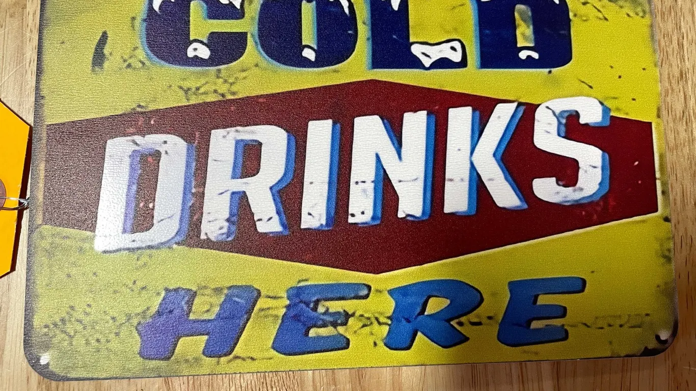 Collectible novelty sign (T2)