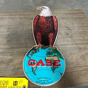 Case Metal Sign