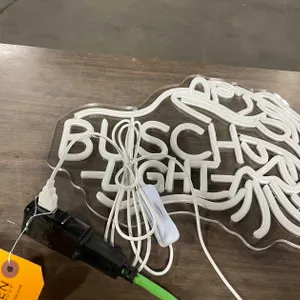 Busch Light Large Mouth Bass LED Neon Sign (T3)