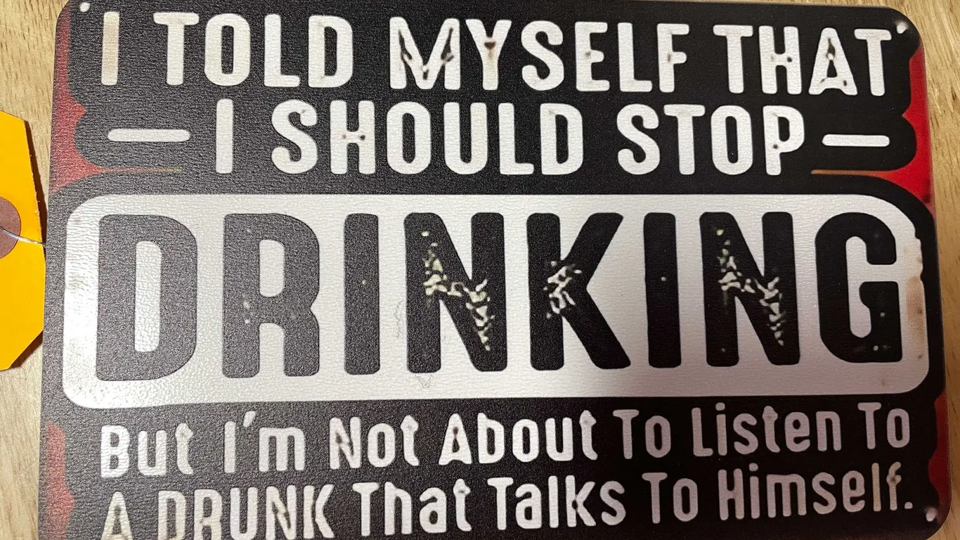 Collectible novelty sign (T2)