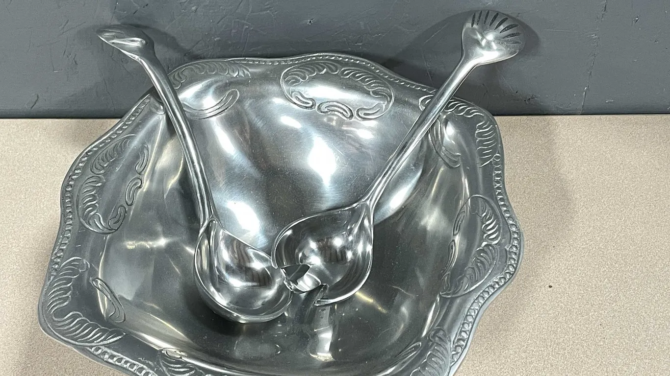 Silver-Plated Salad Bowl Set (T2)