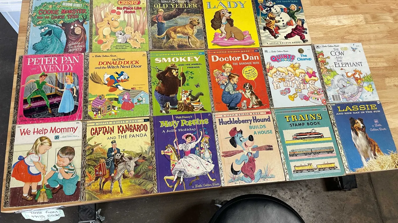 Vintage Golden Books (T4)