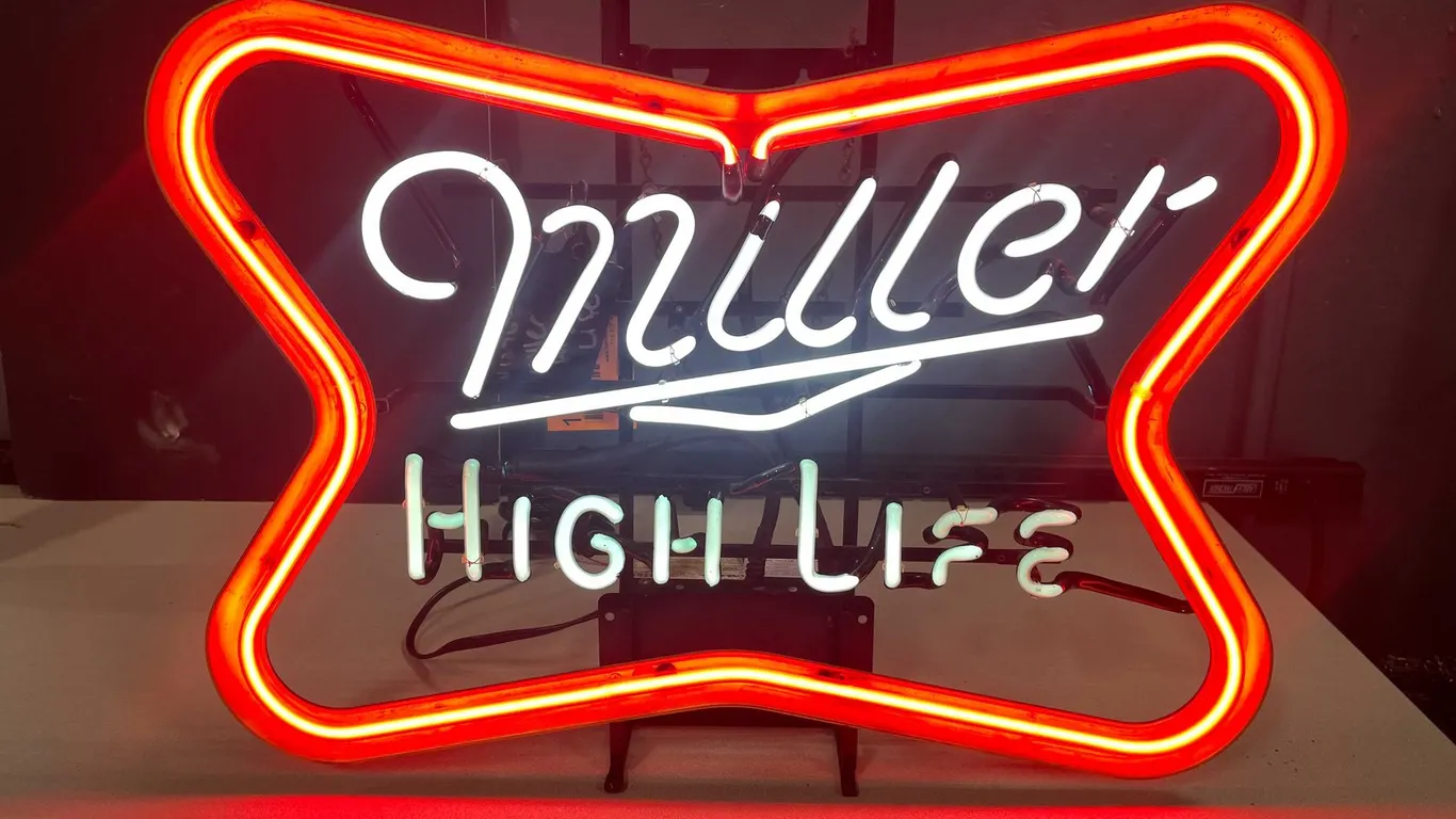 Miller High Life Neon Sign