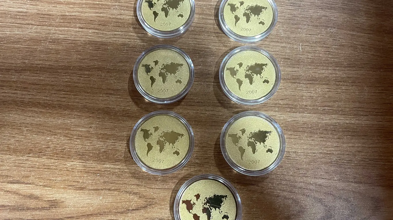 New Seven Wonders of the world coins (T3)