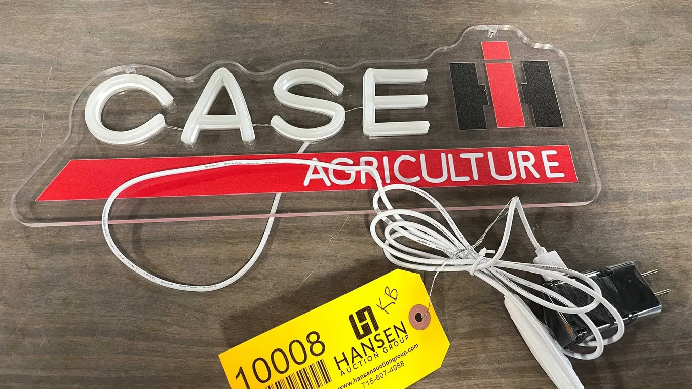 Case International Agricultural LED Neon Sign (T3)