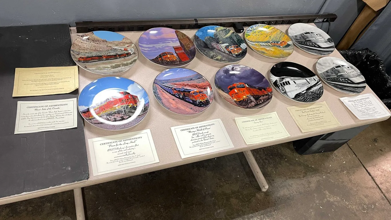 BNSF Railway Collector Plates (T5)