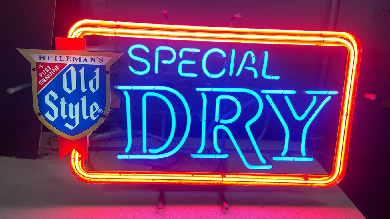 Old Style Special Dry Neon Sign
