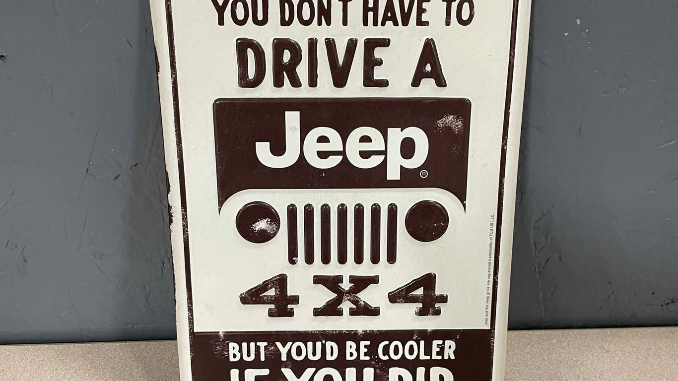 Jeep Collectible Metal Sign (T5)