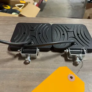 (2) LED Worklights, 4" Square, 12vdc (T3)