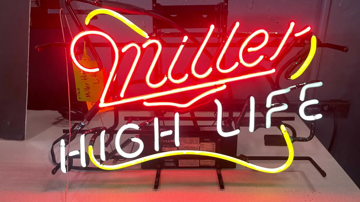 Miller High Life Neon Sign