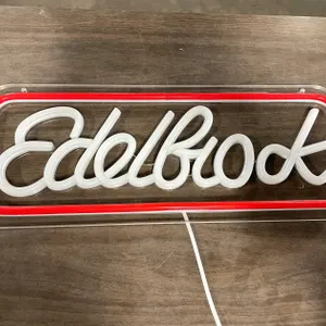 Edelbrock LED Neon Sign (T3)