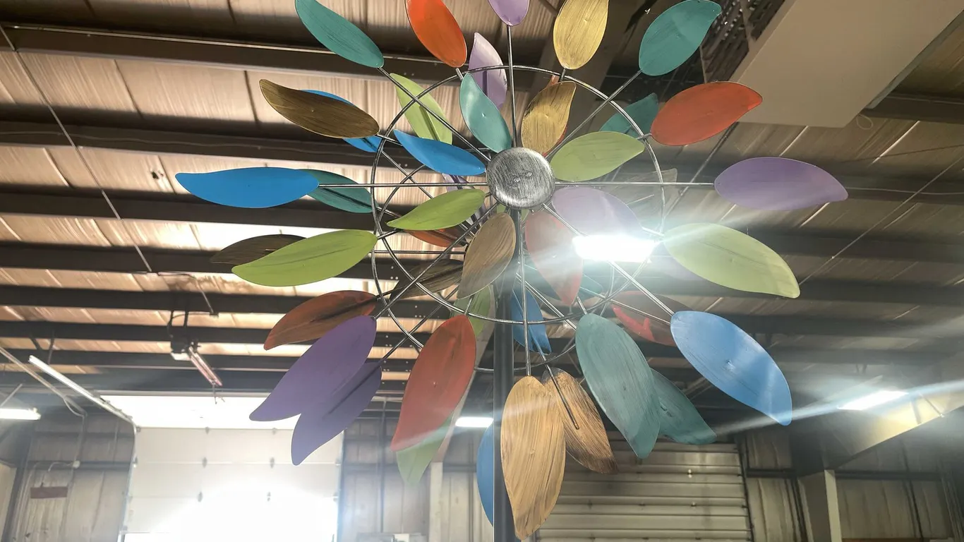 Double Metal Windspinner