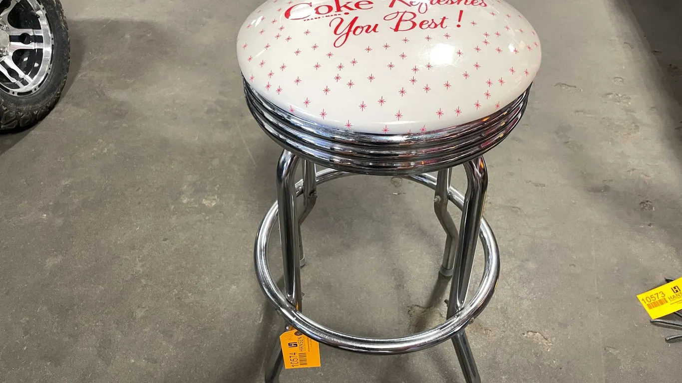 Vintage Coca Cola Barstool (T2)