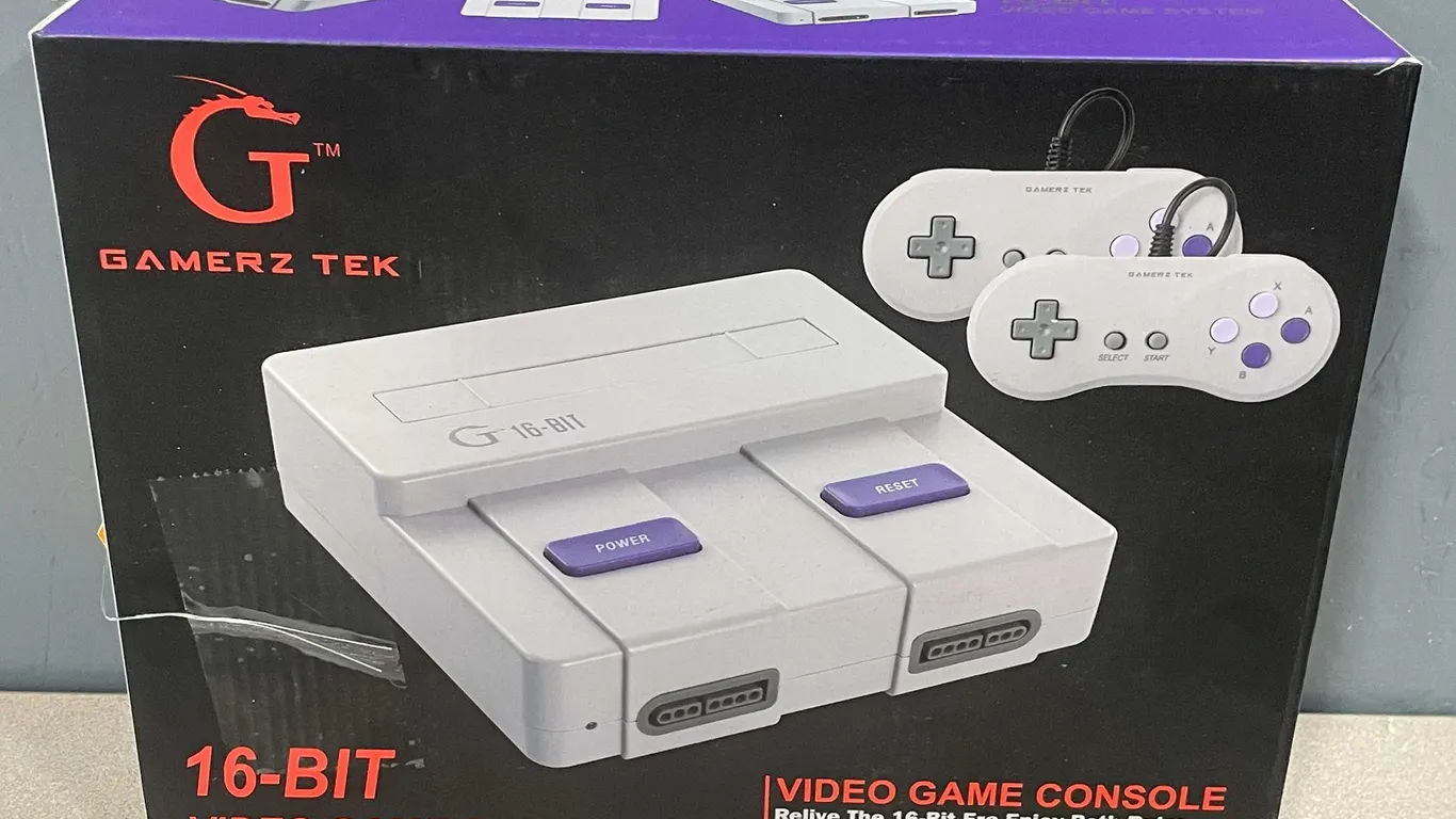 Gamerz Tek 16 Bit Video Game System (T5)
