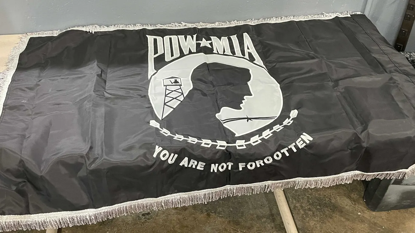 POW MIA You Are Not Forgotten Flag (T5)