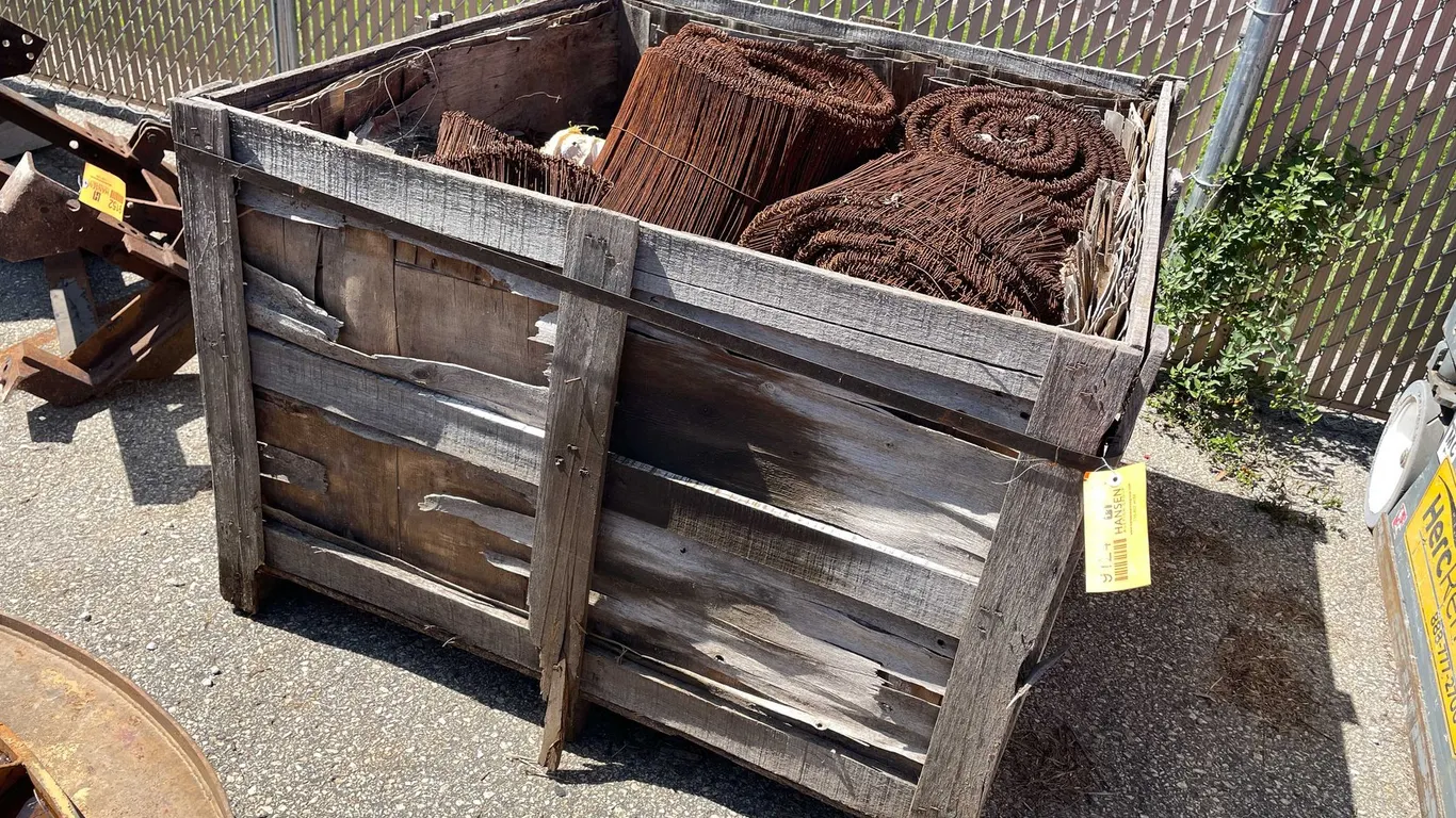 Crate of Concrete Wire (O10)
