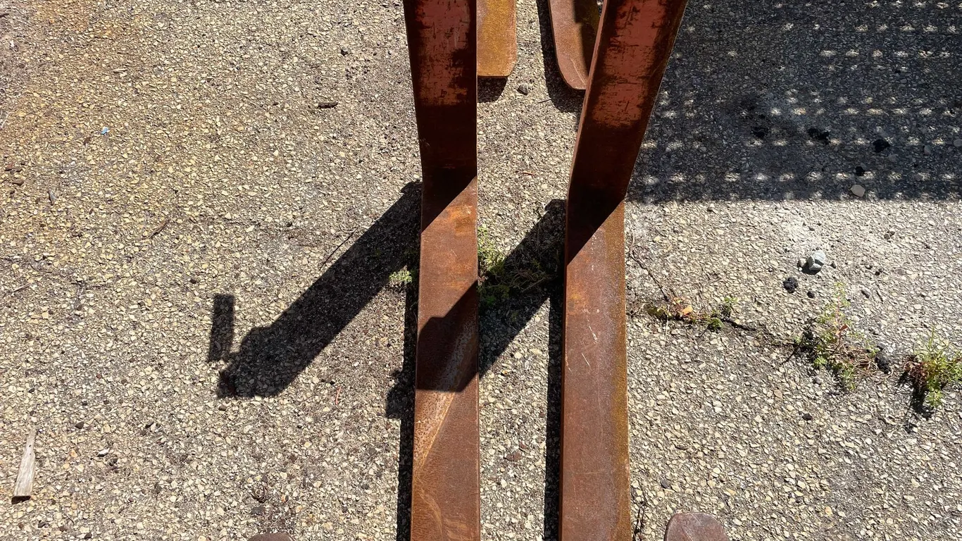 Pair of Forklift Forks (SHED)