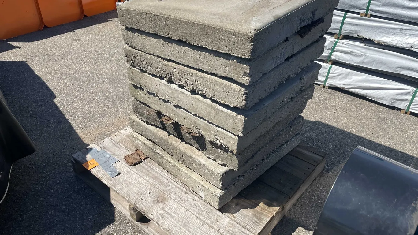 (8) Concrete Pavers (O7)