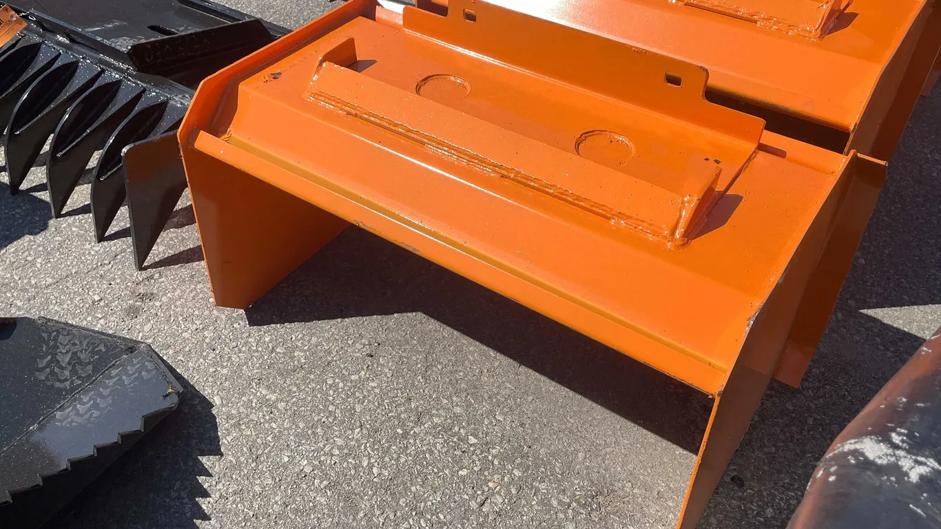 36" Mini Skid Steer Snow Pusher