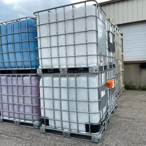 (2) 275 Gallon IBC Caged Totes (OF)