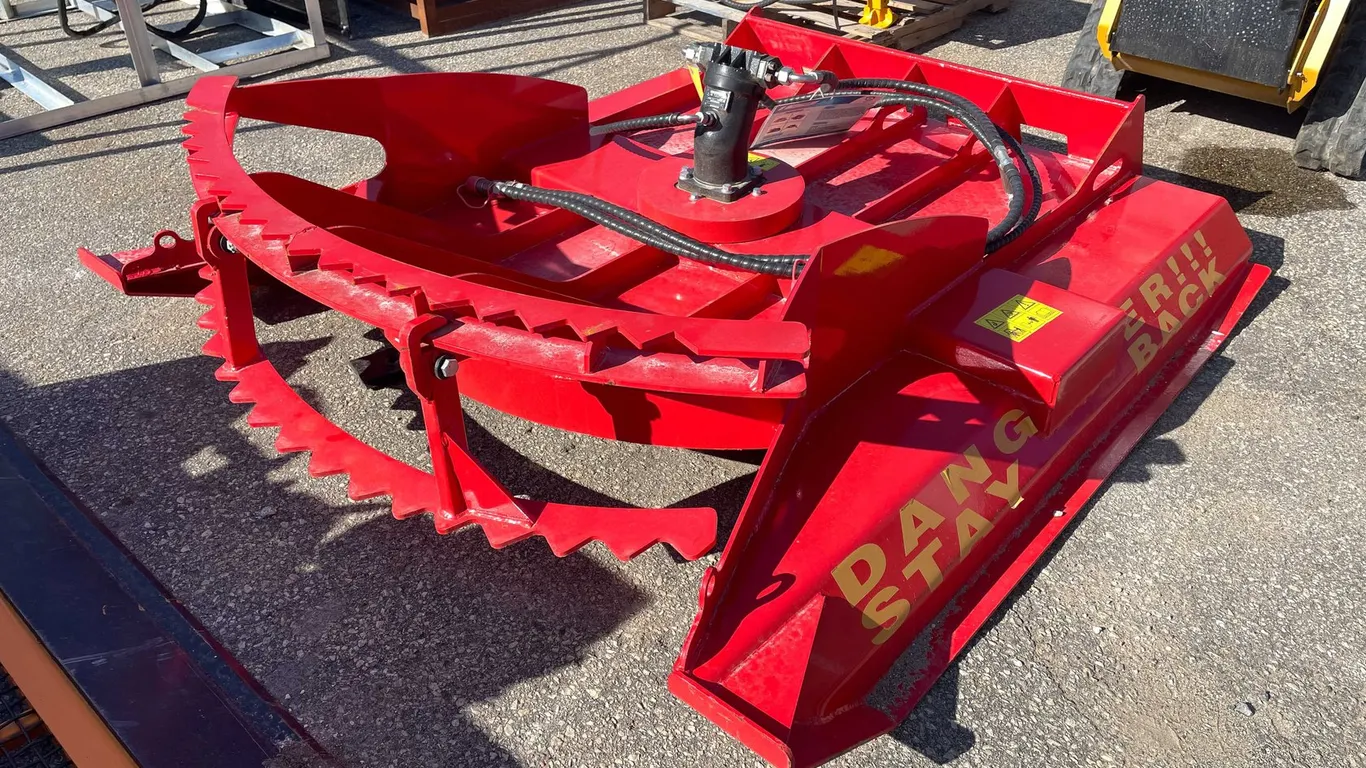 Topcat HDRC 72 Inch Skid Steer Brush Mower Cutter