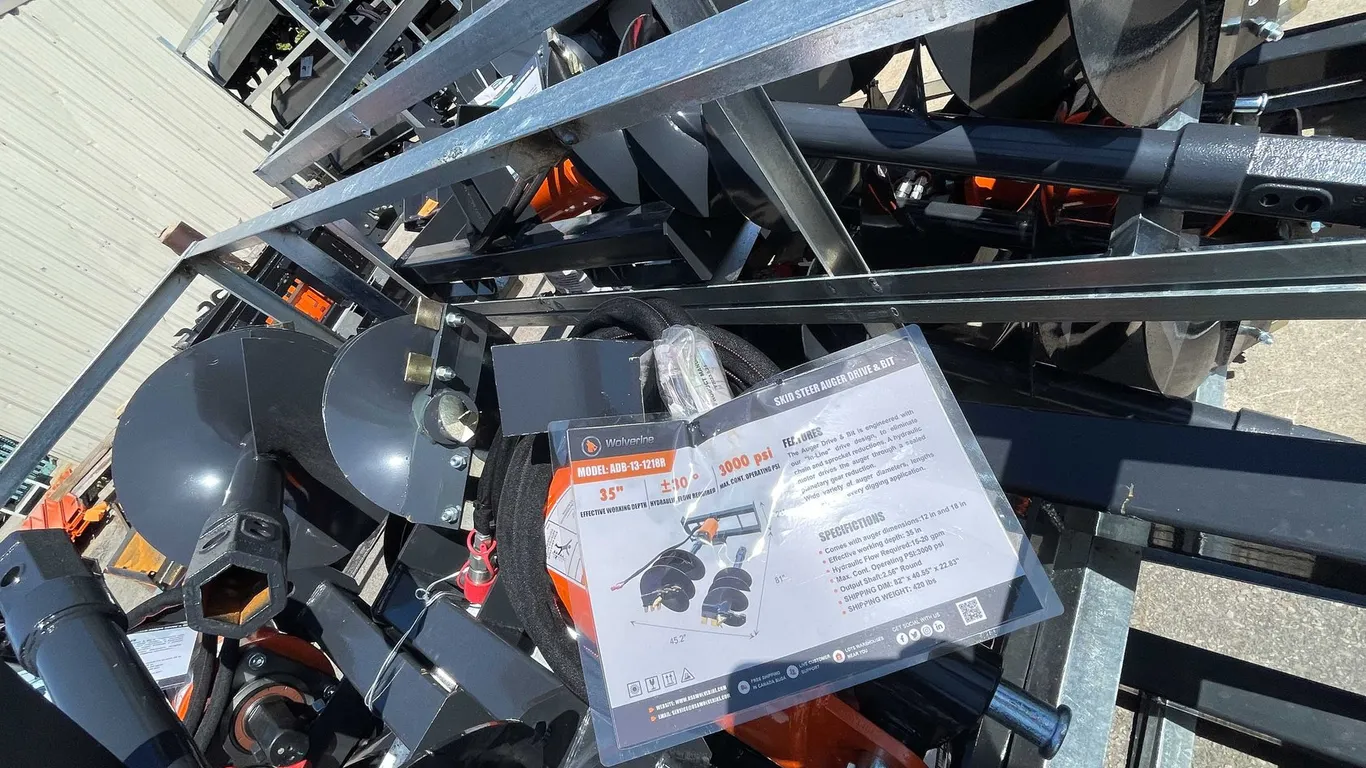 Wolverine Auger Drive & Bit Attachment