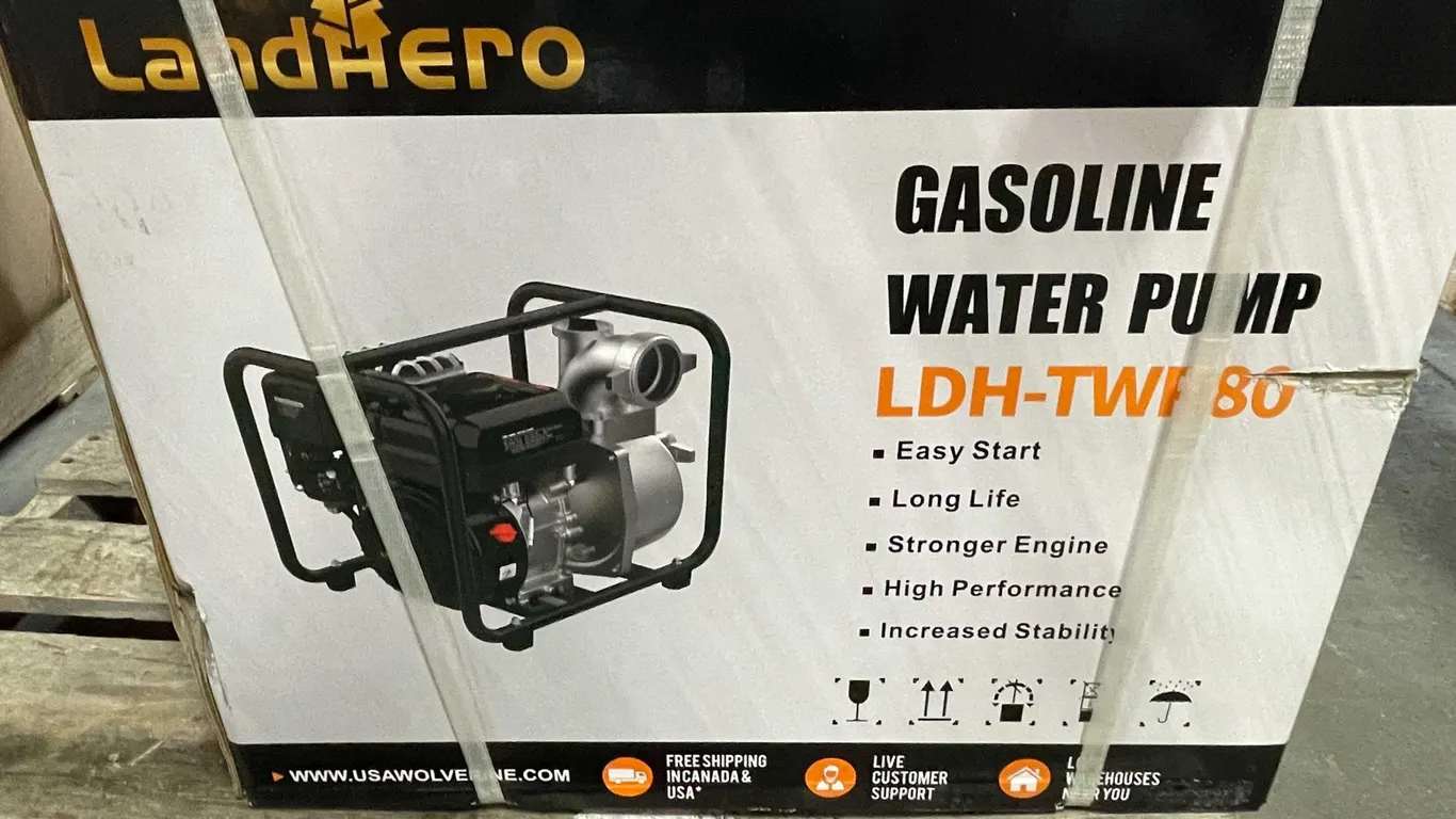 LandHero 3 Inch Semi-Trash Water Pump