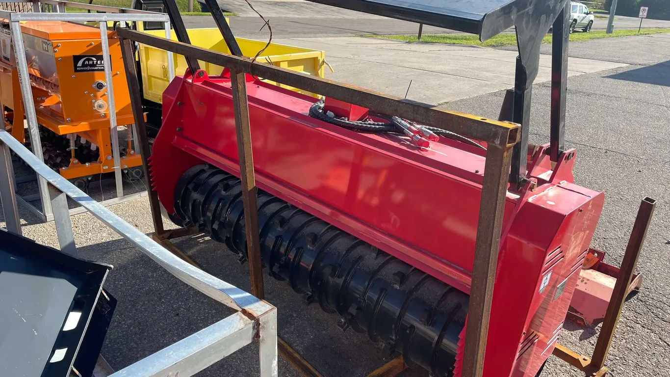 GIYI 72 Inch Skid Steer Drum Mulcher