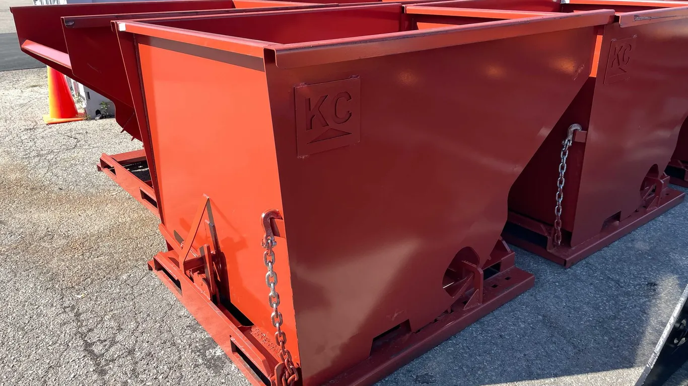 2 Yard Self Dumping Hopper