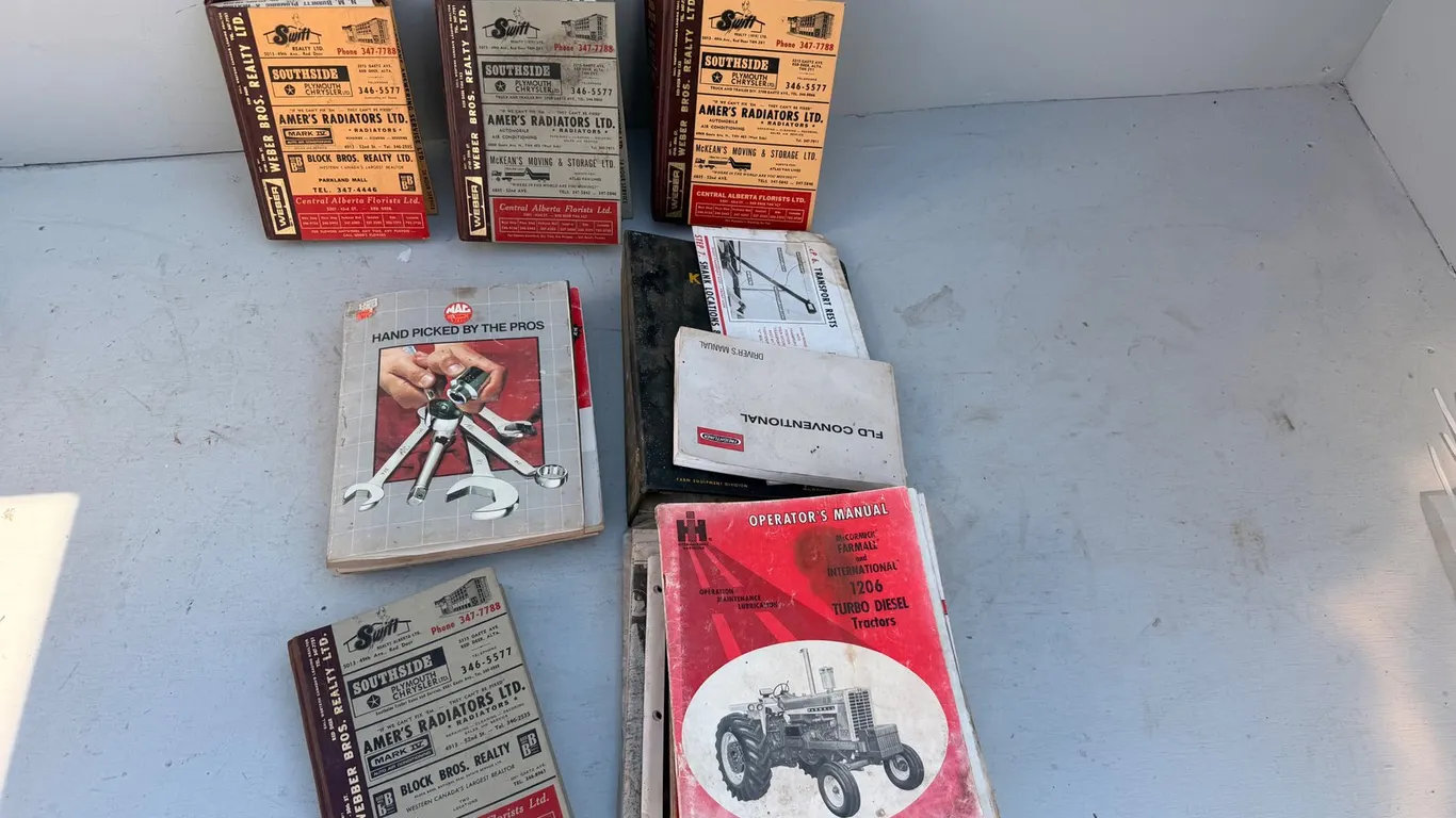 Qty of Tractor Manuals
