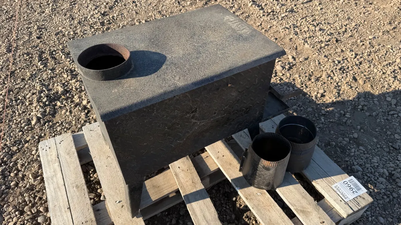 Homebuilt Tent Stove