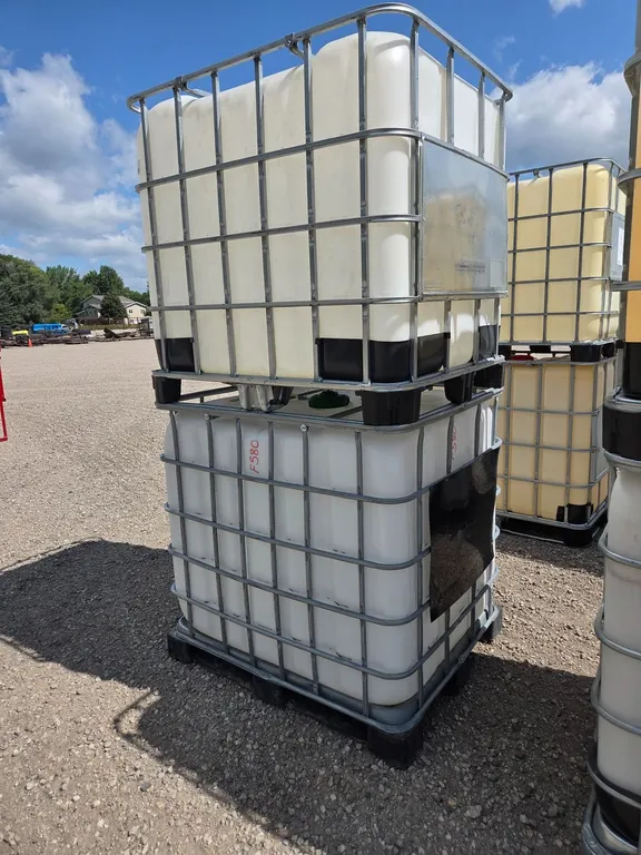 (2) 250 GAL CAGE TOTES